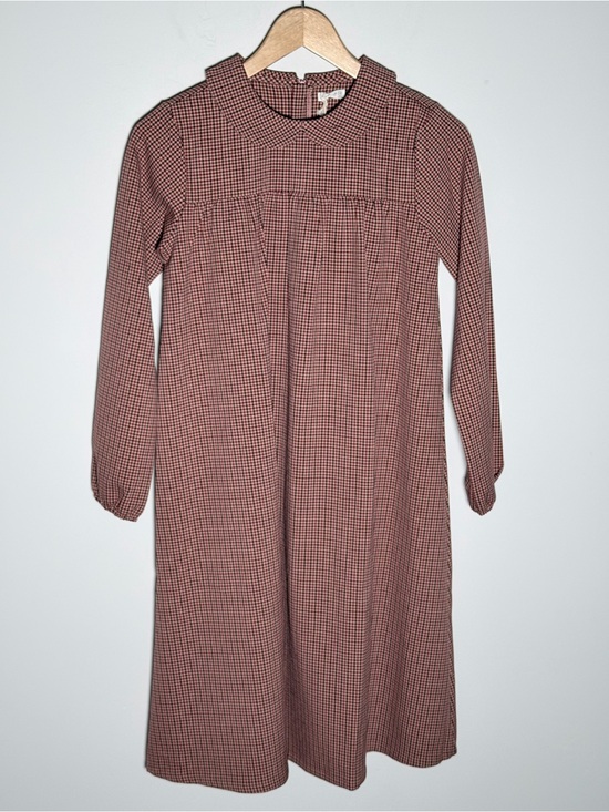 Chestnut Other - Chestnut Red and Black Gingham Long Sleeve Dress